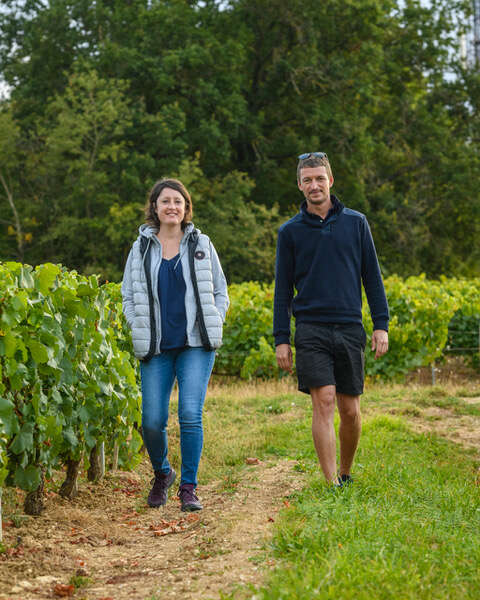 Isabelle and Maxime Raveneau.