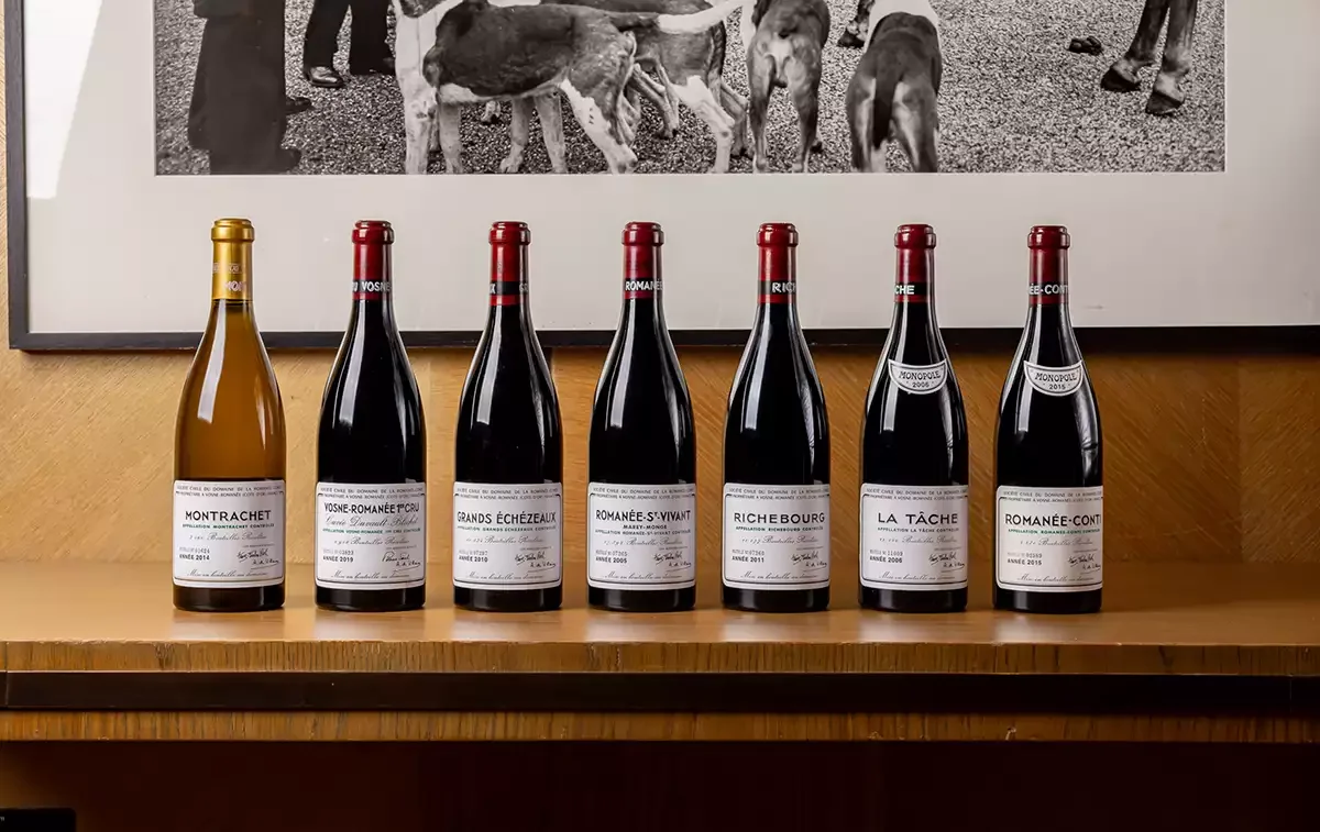 Domaine de la Romanée-Conti at Hélène Darroze