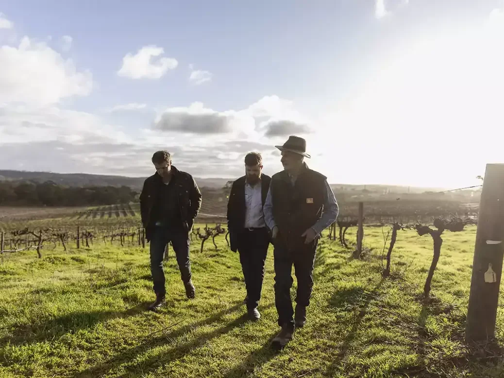 Tom, Sam and Peter Barry